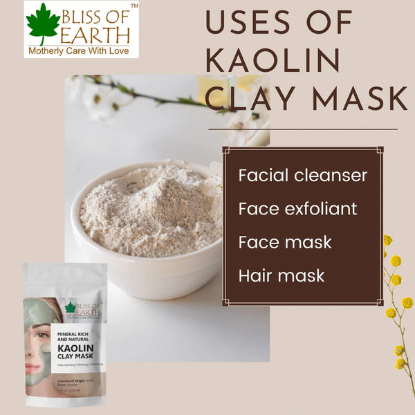 White Kaolin Clay Mask