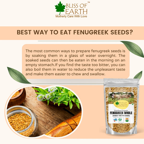 Fenugreek Whole Seed (Methi Dana)