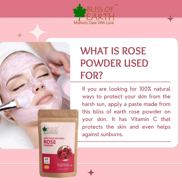 Organic Rose Petel Powder