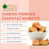 Chikoo (Sapota) Powder Natural Spray Dried