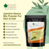 Natural Jasmine Herbal Henna Powder