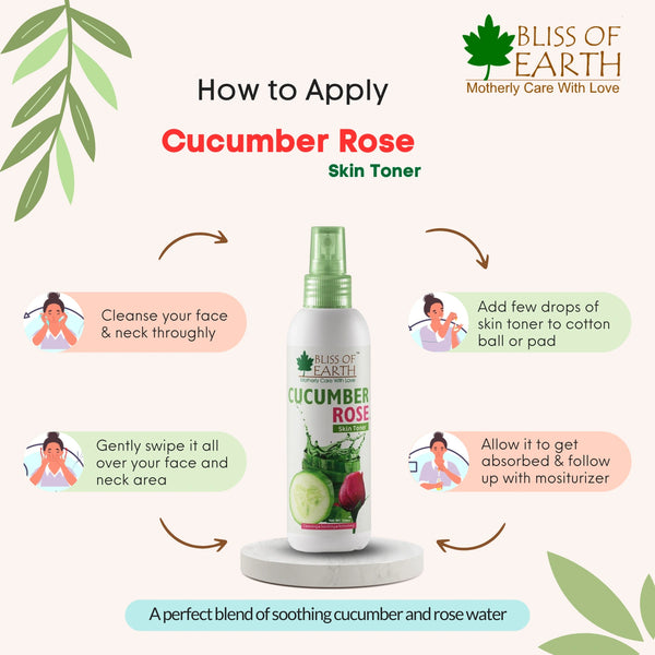 Cucumber Rose Skin Mist Toner