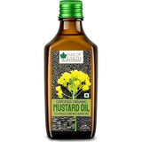 Bliss of Earth 500ML Organic Mustard Oil+500ML Certified Organic Sunflower Oil for Cooking, Cold Pressed, Hexane Free(Pack of 2)
