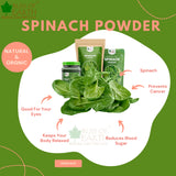 Spinach Powder Natural Spray Dried