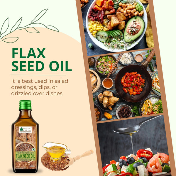 Organic Flax Seed Oil