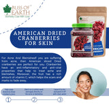 Sliced Dried American Cranberries Exotic Dry Fruit