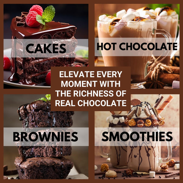 Unsweetened Dark Cocoa Powder 500 gm
