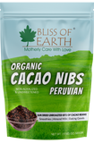 Bliss of Earth Cacao Nibs Organic Sun Dried, Unroasted, Non-Alkalized & Unsweetened Great for Baking, Smoothie & Snacking Exquisite Flavor Superfood 500gm