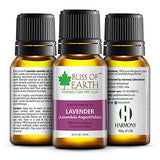 Bliss of earth® 100% Pure Lavender Essential Oil & Rosemary Natural Essential oil combo (10ml) therapeutic Grade (pack of 2)
