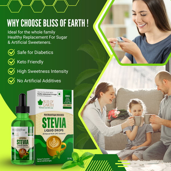 Stevia Liquid Drops Original, Sugarfree  30ml