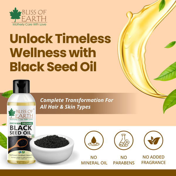 USDA Organic Black Seed (Kalonji) Oil 100ML