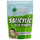 Bliss of Earth Salicylic Acid Powder Great for Making Skin Care Products Cleanser, Moisturizer, Anti Aging Serum, Body Wash & DIY Products 113gm