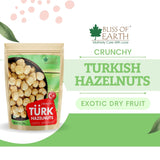 Bliss of Earth Turkish Hazelnut & Indian Pistachio Premium Organic Fresh & Crunchy Healthy Snack 200gm Each