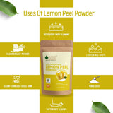 Bliss of Earth® 100GM Natural Jatamansi Powder + 100GM Lemon Peel Powder For Skin Whitening, Acne & Face Lightening