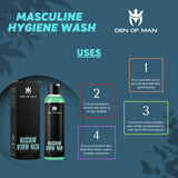 Den of Man Masculine Hygiene Wash 50GM.