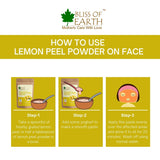 Bliss of Earth® 100GM Natural Jatamansi Powder + 100GM Lemon Peel Powder For Skin Whitening, Acne & Face Lightening