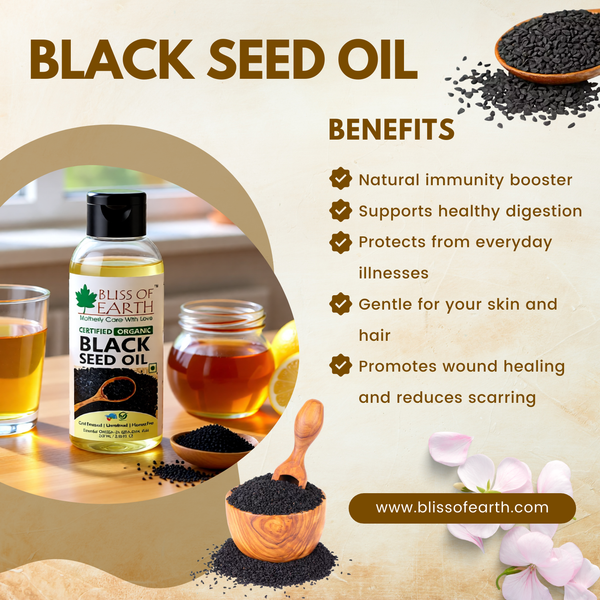 USDA Organic Black Seed (Kalonji) Oil 100ML