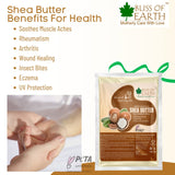 Bliss of Earth 100% Pure Organic African Shea Butter 200GM