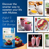 Bliss of Earth Allulose Sweetener 100gm Zero Calorie Keto Sweetener  Natural Sugar Substitute  Zero Glycemic Allulose Powder  Non-GMO, Vegan  Ideal for Baking & Beverages
