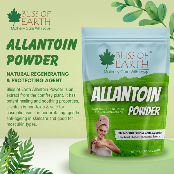 Allantoin Powder For Skin, 113gm, Soothing Skin Care Ingredient