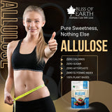 Bliss of Earth Allulose Sweetener 100gm Zero Calorie Keto Sweetener  Natural Sugar Substitute  Zero Glycemic Allulose Powder  Non-GMO, Vegan  Ideal for Baking & Beverages