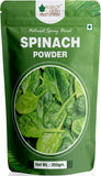 Bliss of Earth 200gm Spinach Powder +Curcumin Certified Organic 250gm Lakadong Turmeric Powder