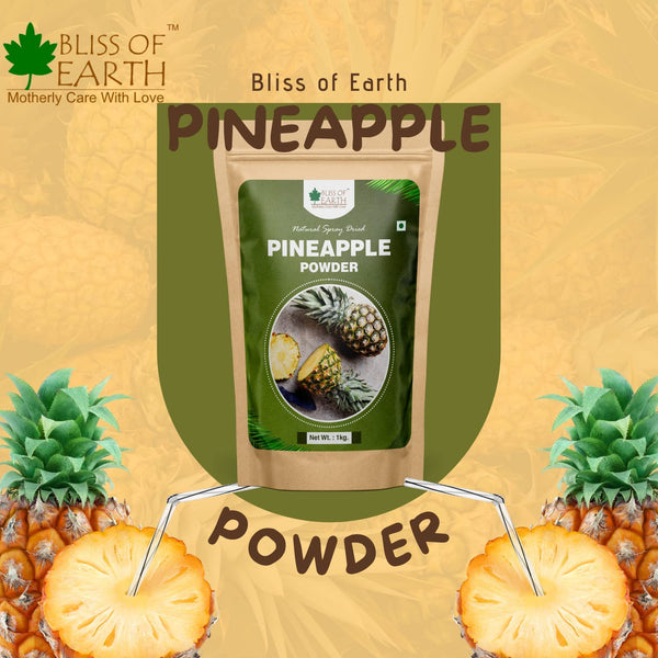 Bliss of Earth (200gm) pineapple Powder + REB-A Purity Stevia Powder (200GM) Natural & Sugarfree, Zero Calorie Zero GI Keto Sweetener combo (pack of 2)