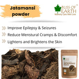 Jatamansi Powder + Hibiscus Powder (PACK OF 2x100gm)