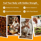 Bliss of Earth Himalayan Sea Buckthorn Berries (100g) Naturally Sun-Dried Wild Berries Packed with Omega 3, 6, 7 & 9 + Vitamins C & E Supports Immunity, Digestion & Metabolism Enhances Skin Glow & Hair Health Zero Added Sugar