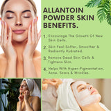 Bliss of Earth Allantoin Powder For Skin, 226gm, Soothing Skin Care Ingredient