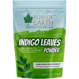 Bliss of Earth Indigo Powder 100gm Organic Natural For Hair Black Organic Hair Dye