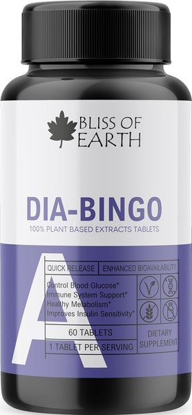 Bliss of Earth Sugar Control Tablets To Manage Blood Sugar Levels Naturally, 60 Tablets With Bitter Melon, Jamum, Gurmar, Bimba & Bijasar, Diabetic Care