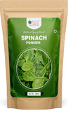 Bliss of Earth 500gm Spinach Powder + 500Gm Certified Organic Dried Ginger Powder for Tea, Pure Antioxidant Super Food