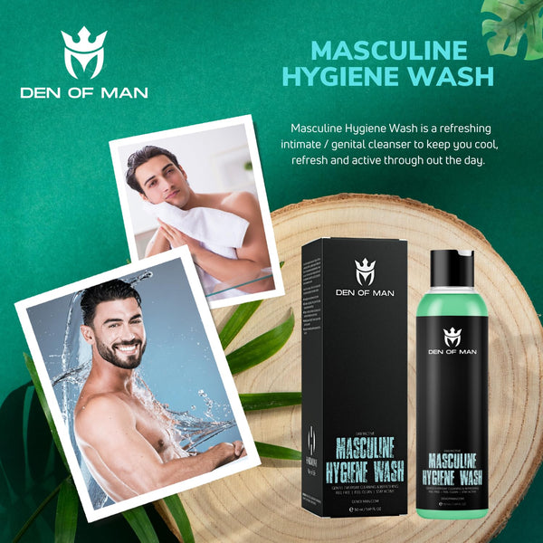 Den of Man Masculine Hygiene Wash 50GM.