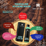 Den of Man Masculine Hygiene Wash 50GM.