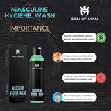 Den of Man Masculine Hygiene Wash 50GM.