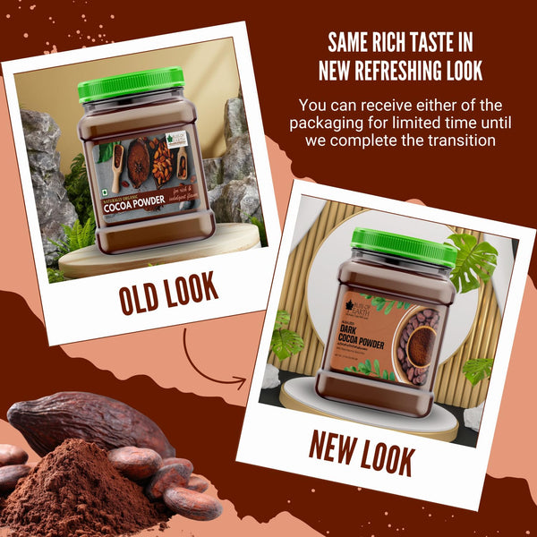 Unsweetened Dark Cocoa Powder 500 gm