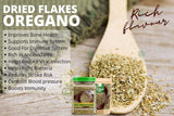 Bliss of Earth Organic Stevia Leaves Dried, Natural & Sugarfree & Organic Dried Oregano Flakes for Seasoning On Pizza & Pasta Combo Each 100gm