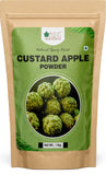 Bliss of Earth 1kg Chikoo (Sapota) Powder+ 1kg Custard Apple Powder Natural Spray Dried