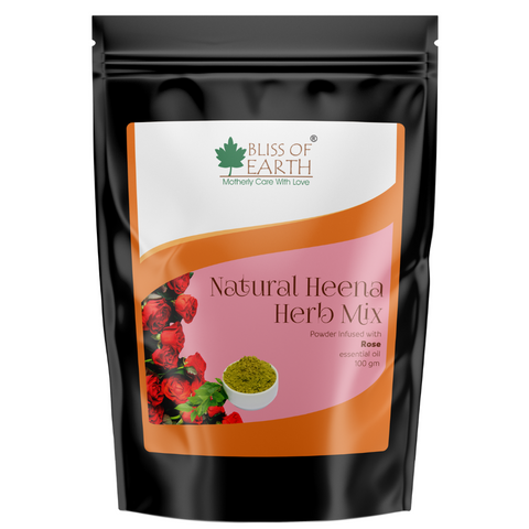 Natural Rose  Herbal Henna Powder 100gm