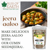 bliss of earth  Organic Cumin Whole ( Jeera) 1 KG