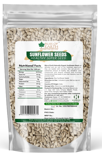 Natural Raw Sunflower Seeds 1 kg