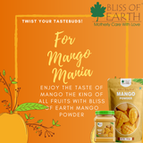 Bliss of Earth 500gm Mango Powder Natural Spray Dried king of fruits Vitamin A,C,K Rich