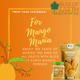 Bliss of Earth 200gm Mango Powder Natural Spray Dried king of fruits Vitamin A,C,K Rich