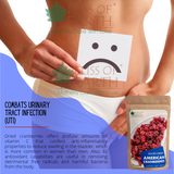 Bliss of Earth 200gm Sliced Dried American Cranberries Exotic Dry Fruit Vitamins E, K & C Rich