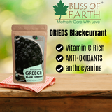 Bliss of Earth 500gm Whole Dried Greece Black Currant Exotic Dry Fruit