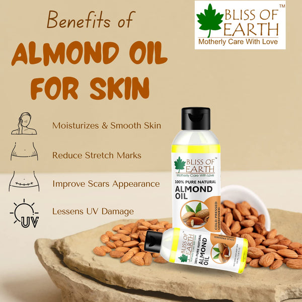 100% Natural Pure Sweet Almond Oil 100ML