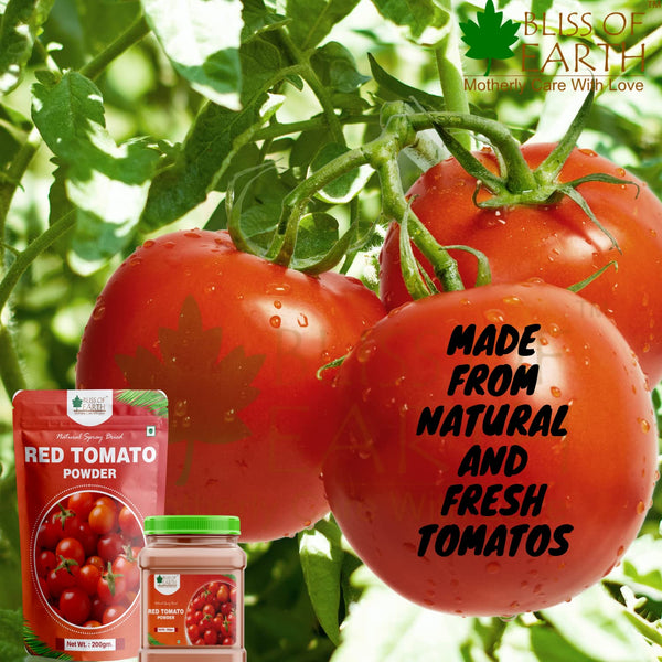 Bliss of Earth 1kg  Red Tomato Powder natural Spray Dried
