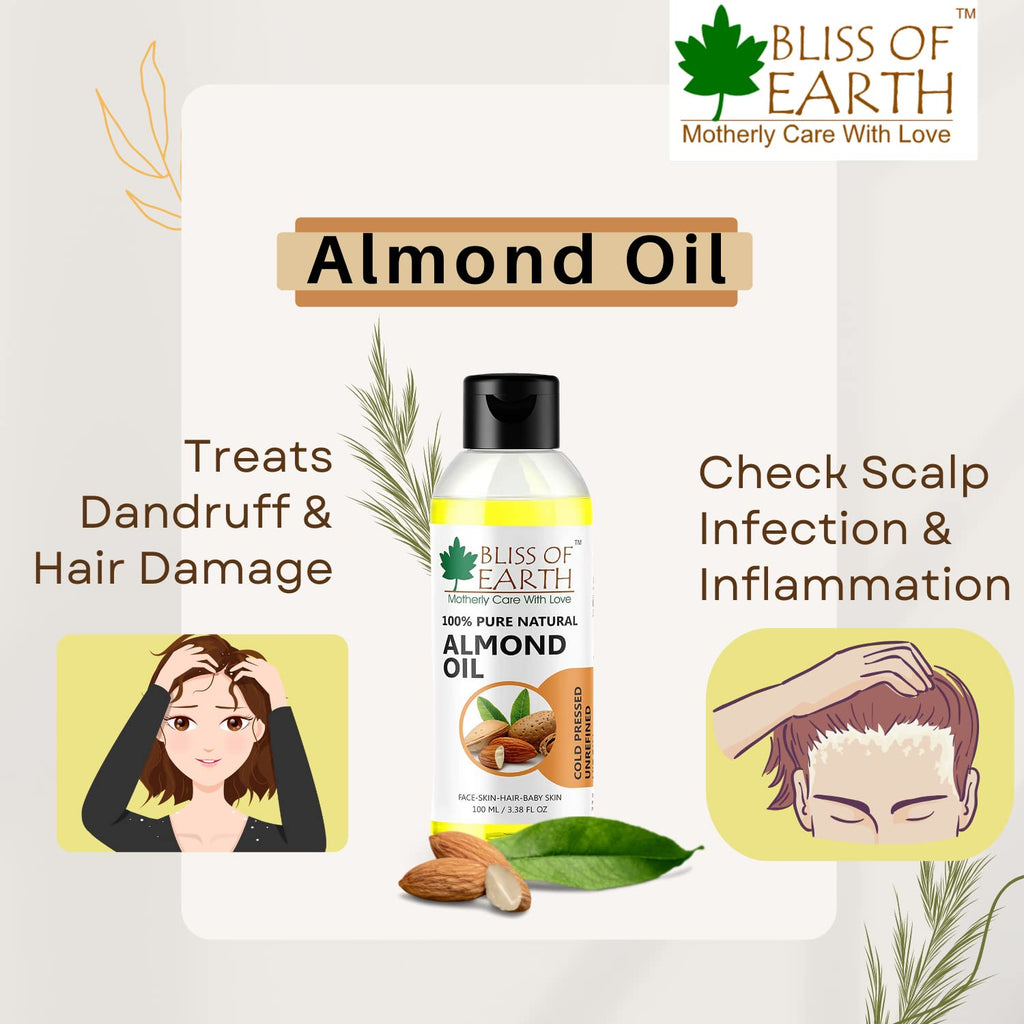 Buy Pure Almond Oil Online  Natural Pure Sweet Almond Oil