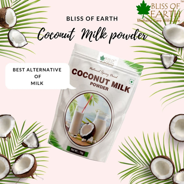 Bliss of Earth 200gm Coconut Natural Spray Dried Condensed Milk Powder  (200 g)